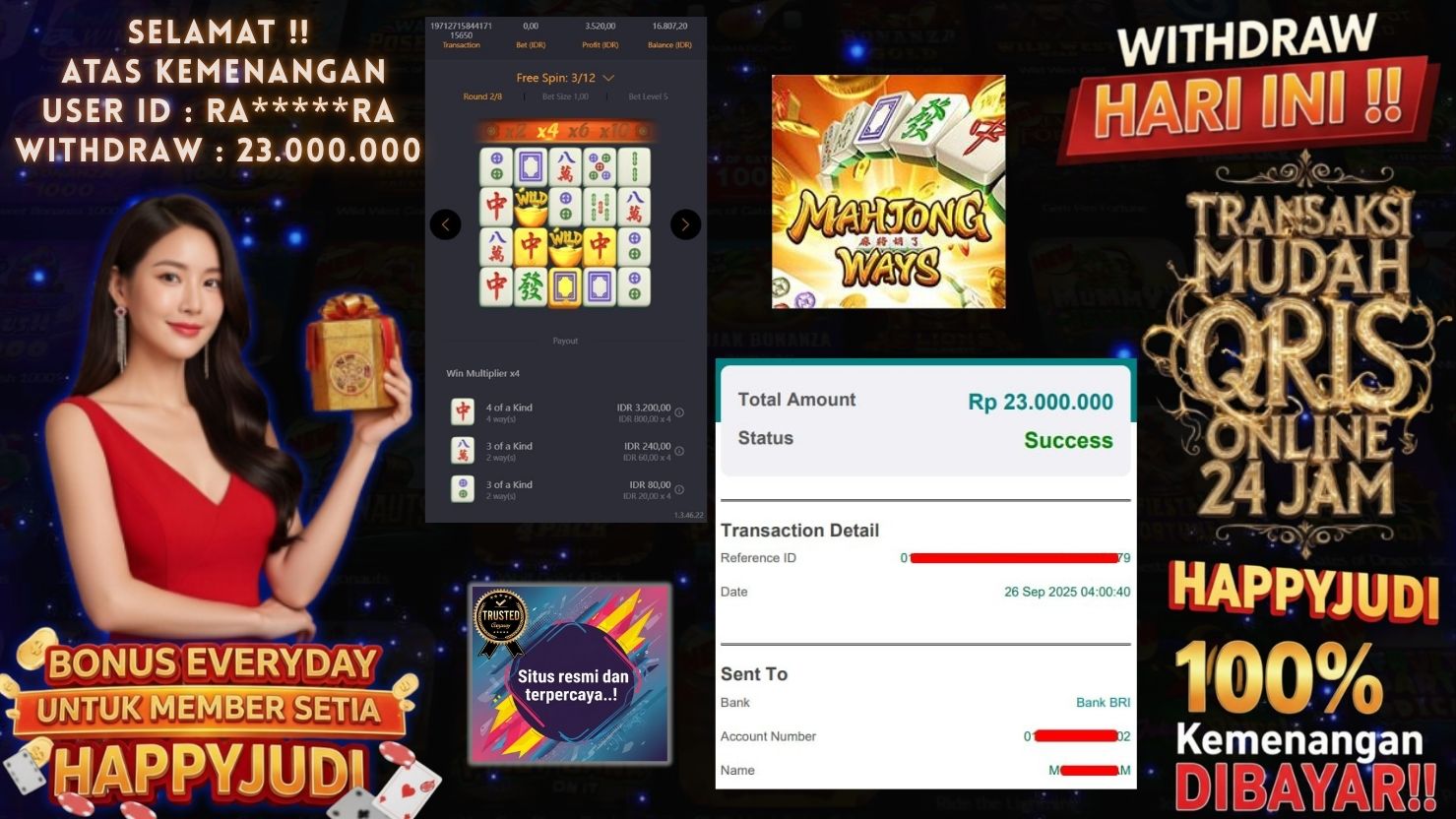HAPPYJUDI JACKPOT SLOT MAHJONG WAYS